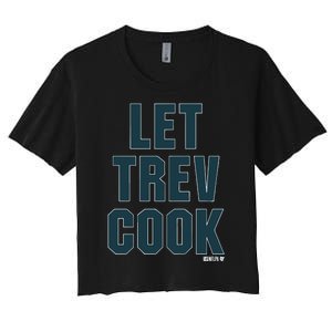 Trevor Lawrence Let Trev Cook Women's Crop Top Tee