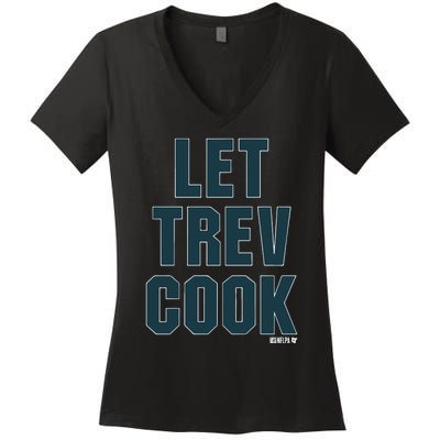 Trevor Lawrence Let Trev Cook Women's V-Neck T-Shirt