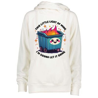 This Little Light Of Mine Im Gonna Let It Shine Christmas Womens Funnel Neck Pullover Hood