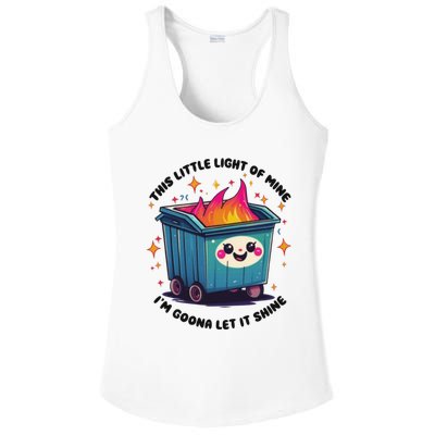 This Little Light Of Mine Im Gonna Let It Shine Christmas Ladies PosiCharge Competitor Racerback Tank