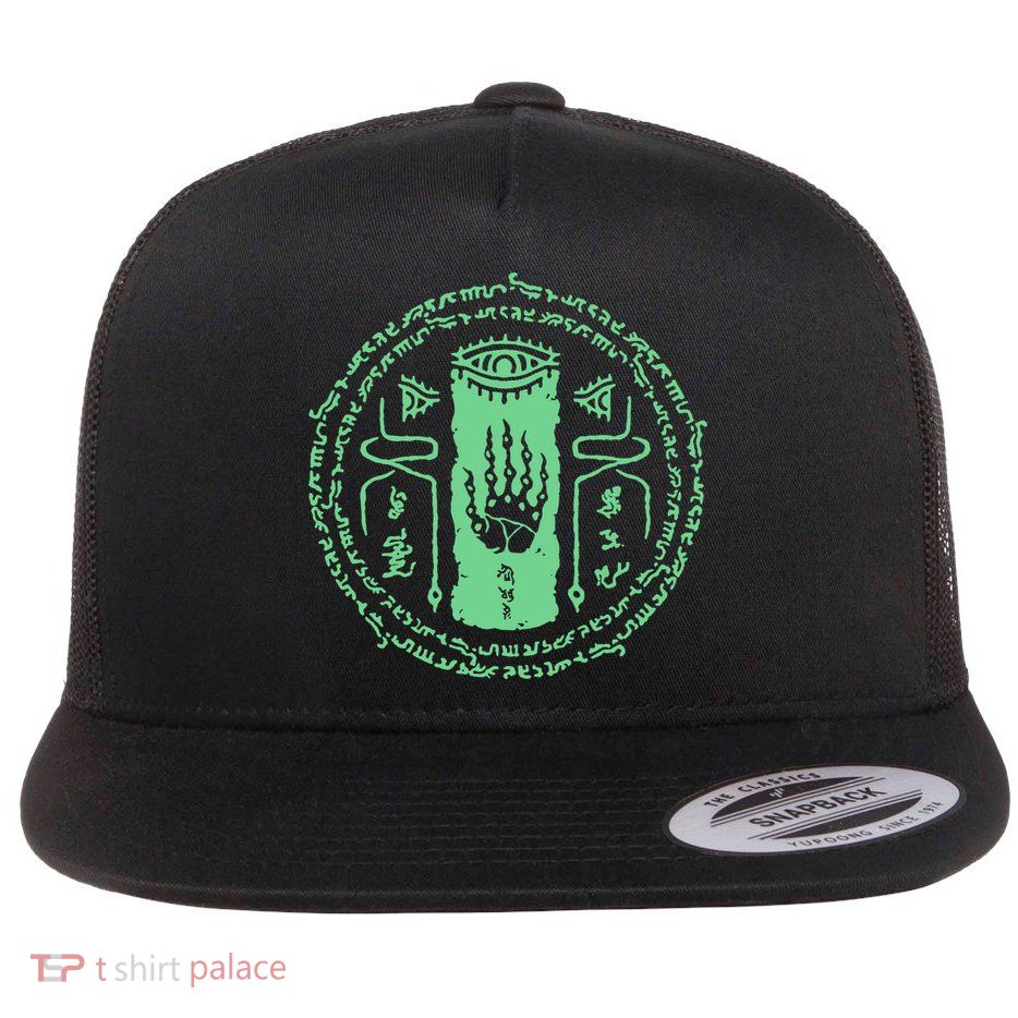 The Legend Link Tears Of The Kingdom Magic Flat Bill Trucker Hat