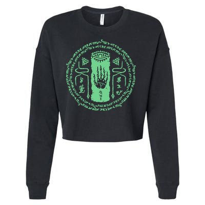 The Legend Link Tears Of The Kingdom Magic Cropped Pullover Crew