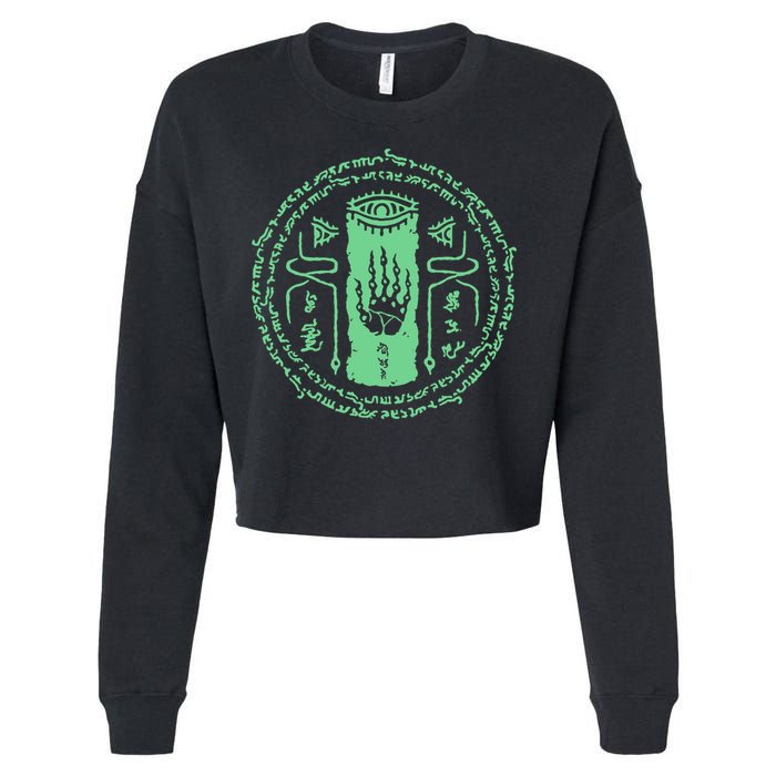 The Legend Link Tears Of The Kingdom Magic Cropped Pullover Crew
