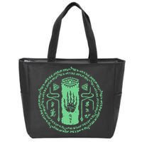 The Legend Link Tears Of The Kingdom Magic Zip Tote Bag