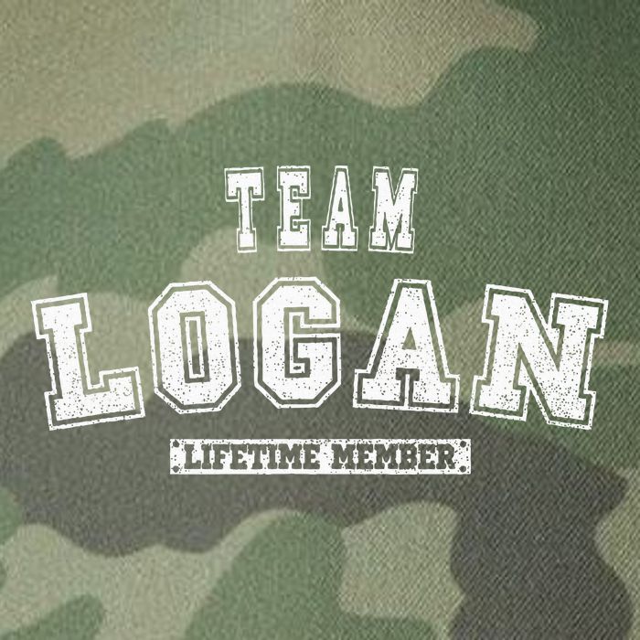 Team Logan Lifetime Member Family Last Name Legacy Tie Dye Trucker Hat