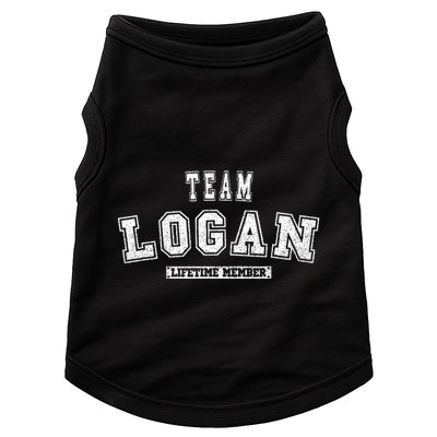 Team Logan Lifetime Member Family Last Name Doggie Tank