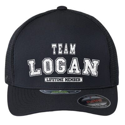Team Logan Lifetime Member Family Last Name Flexfit Unipanel Trucker Cap