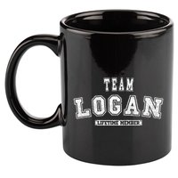 Team Logan Lifetime Member Family Last Name 11oz C Handle Ceramic Mug