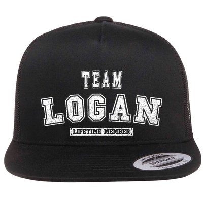 Team Logan Lifetime Member Family Last Name Flatbill Hat
