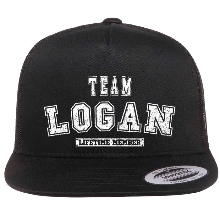 Team Logan Lifetime Member Family Last Name Flatbill Hat