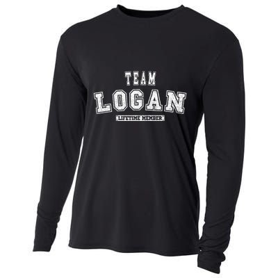 Team Logan Lifetime Member Family Last Name Cooling Performance Long Sleeve Crew