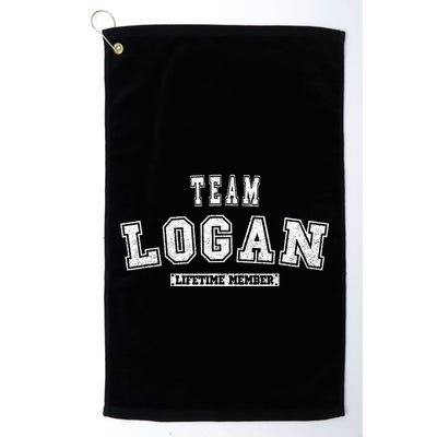 Team Logan Lifetime Member Family Last Name Golf Towel