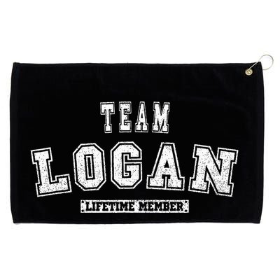 Team Logan Lifetime Member Family Last Name Grommeted Golf Towel