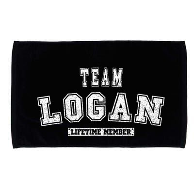 Team Logan Lifetime Member Family Last Name Microfiber Hand Towel