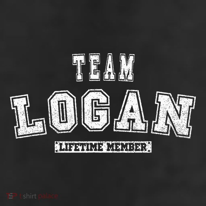 Team Logan Lifetime Member Family Last Name Microfiber Hand Towel