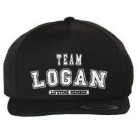 Team Logan Lifetime Member Family Last Name Wool Snapback Cap
