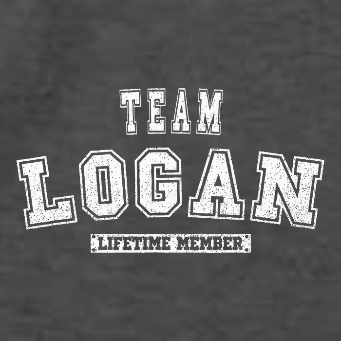 Team Logan Lifetime Member Family Last Name Vector Backpack