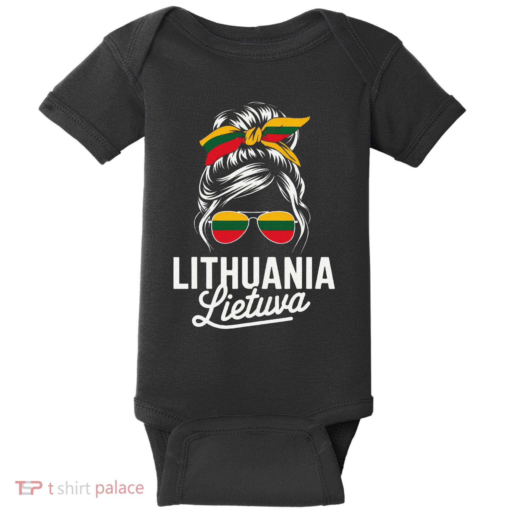 Travel Lithuania Lietuva Explore Culture Baby Bodysuit