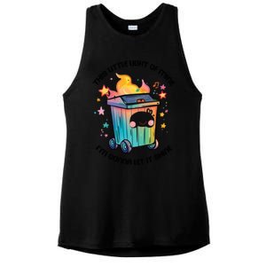 This Little Light Of Mine IM Gonna Let It Shine Funny Christmas Ladies PosiCharge Tri-Blend Wicking Tank