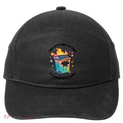 This Little Light Of Mine IM Gonna Let It Shine Funny Christmas 7-Panel Snapback Hat