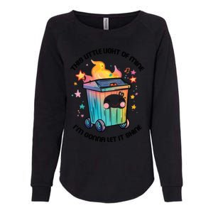 This Little Light Of Mine IM Gonna Let It Shine Funny Christmas Womens California Wash Sweatshirt