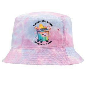 This Little Light Of Mine IM Gonna Let It Shine Funny Christmas Tie-Dyed Bucket Hat