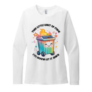 This Little Light Of Mine IM Gonna Let It Shine Funny Christmas Womens CVC Long Sleeve Shirt