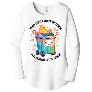 This Little Light Of Mine IM Gonna Let It Shine Funny Christmas Women's Perfect Tri Tunic Long Sleeve Shirt