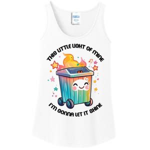 This Little Light Of Mine IM Gonna Let It Shine Funny Christmas Ladies Essential Tank