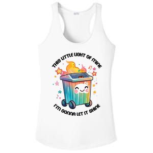 This Little Light Of Mine IM Gonna Let It Shine Funny Christmas Ladies PosiCharge Competitor Racerback Tank