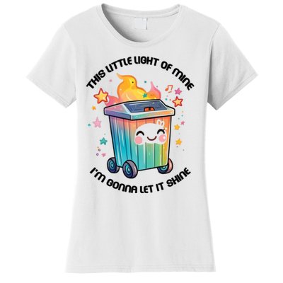 This Little Light Of Mine IM Gonna Let It Shine Funny Christmas Women's T-Shirt