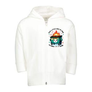 This Little Light Of Mine Toddler Zip Fleece Hoodie