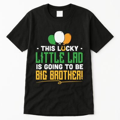 This Lucky Little Lad Is Going To Be Big Brother Tall T-Shirt