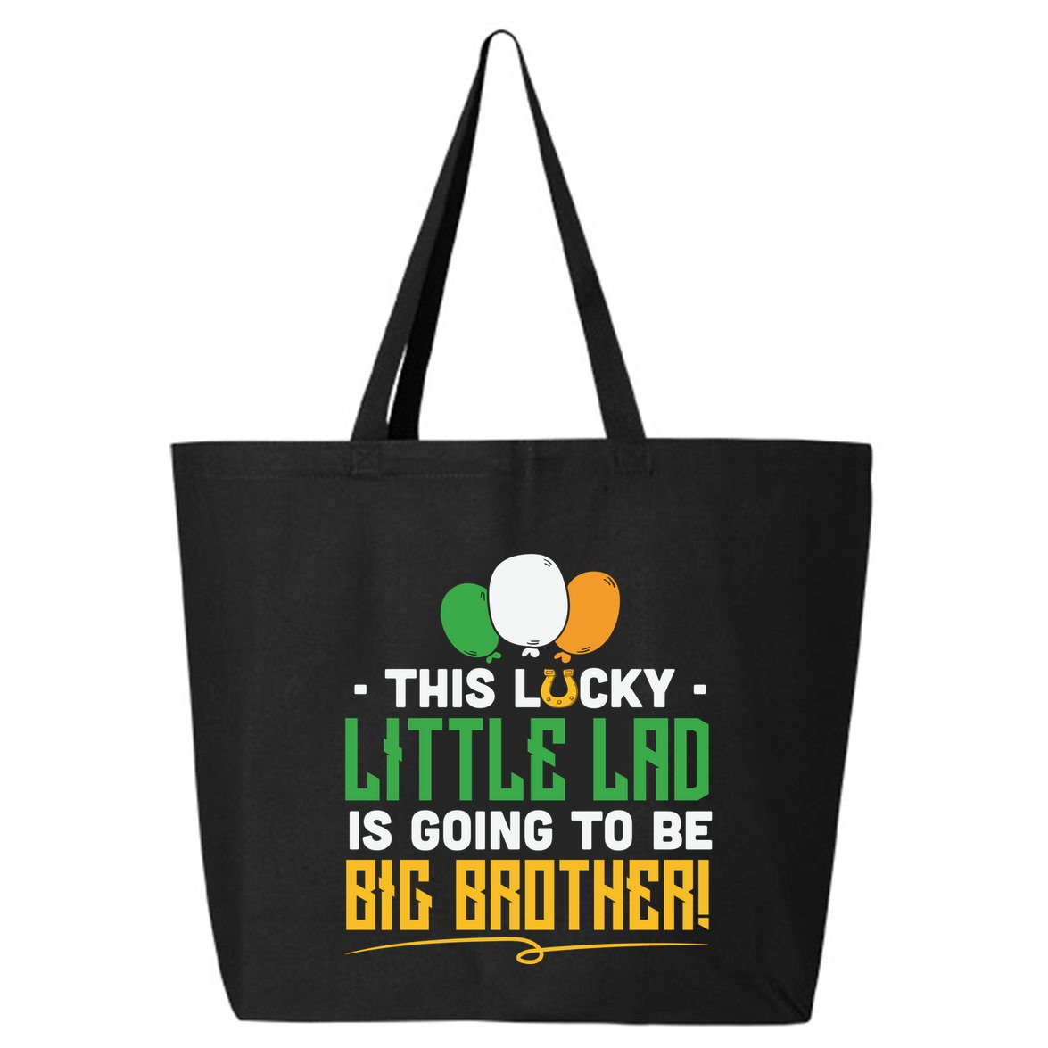 This Lucky Little Lad Is Going To Be Big Brother 25L Jumbo Tote
