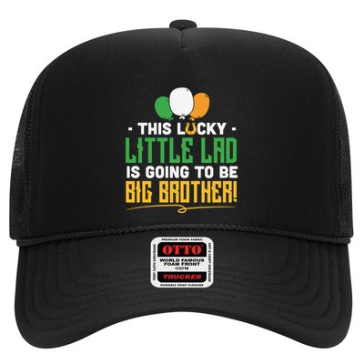 This Lucky Little Lad Is Going To Be Big Brother Trucker Hat