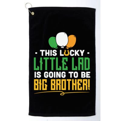 This Lucky Little Lad Is Going To Be Big Brother Golf Towel