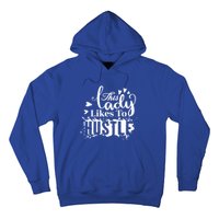 This Lady Likes To Hustle Gift Wife Mom Boss Gift Hoodie