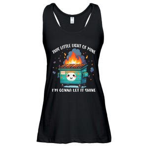 This Little Lightof Mine Lil Dumpster Fire Ladies Essential Flowy Tank