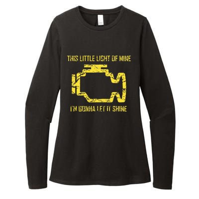 This Little Light Of Mine Check Engine Light Womens CVC Long Sleeve Shirt