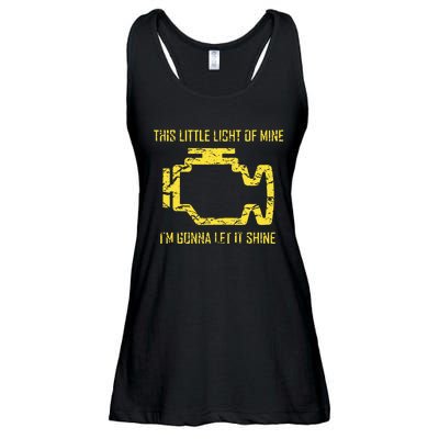 This Little Light Of Mine Check Engine Light Ladies Essential Flowy Tank