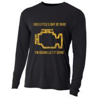 This Little Light Of Mine Check Engine Light Cooling Performance Long Sleeve Crew