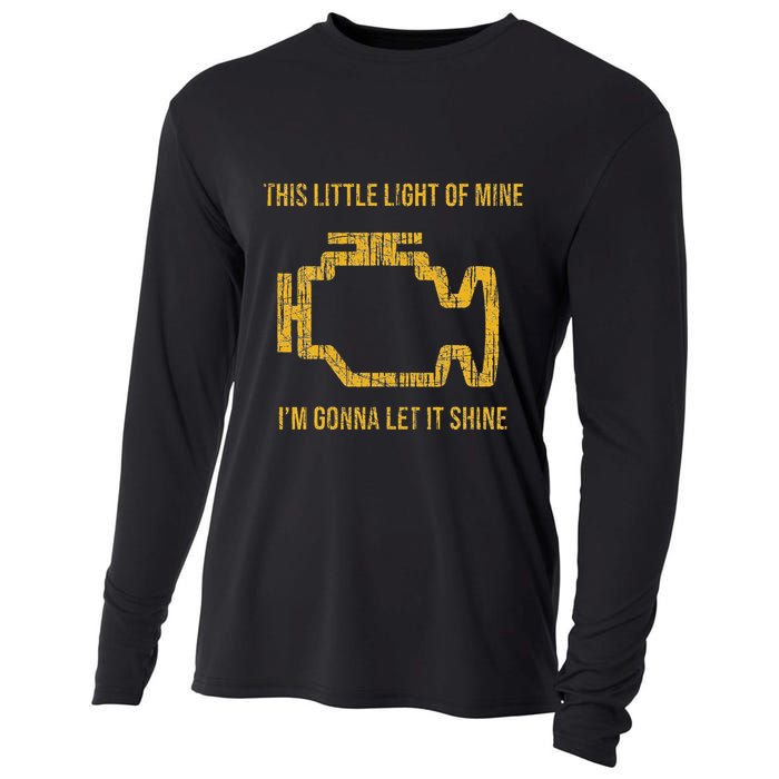 This Little Light Of Mine Check Engine Light Cooling Performance Long Sleeve Crew