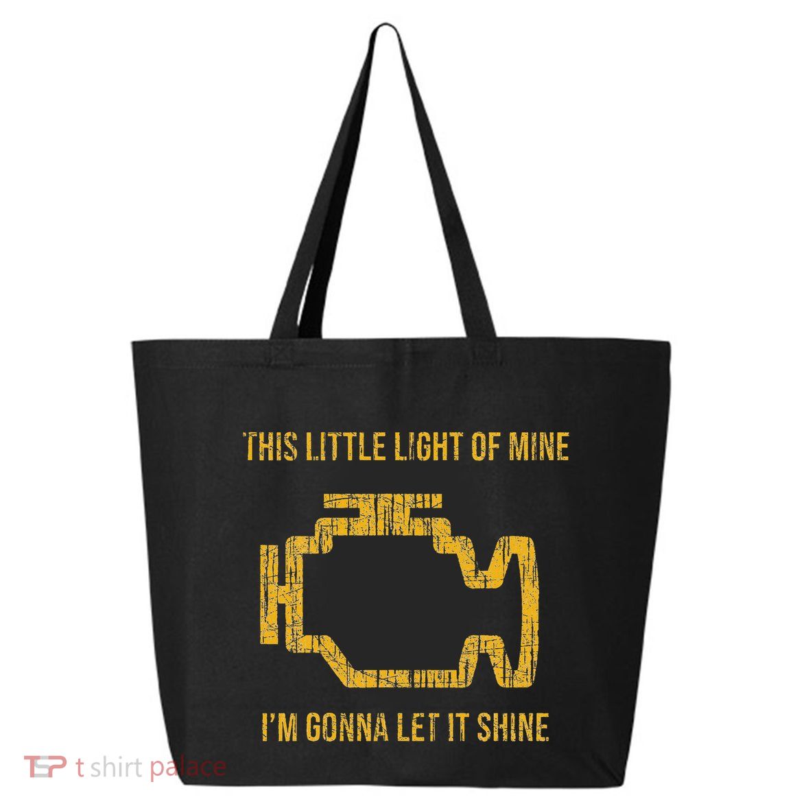 This Little Light Of Mine Check Engine Light 25L Jumbo Tote