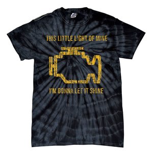 This Little Light Of Mine Check Engine Light Tie-Dye T-Shirt