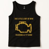 This Little Light Of Mine Check Engine Light Tank Top