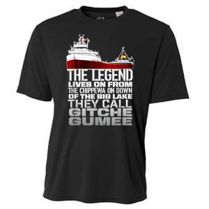 The Legend Lives On Edmund Fitzgerald Cooling Performance Crew T-Shirt