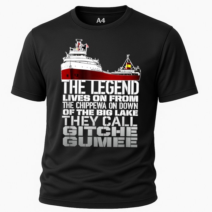 The Legend Lives On Edmund Fitzgerald Cooling Performance Crew T-Shirt