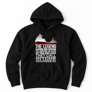 The Legend Lives On Edmund Fitzgerald Hoodie