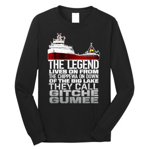 The Legend Lives On Edmund Fitzgerald Long Sleeve Shirt