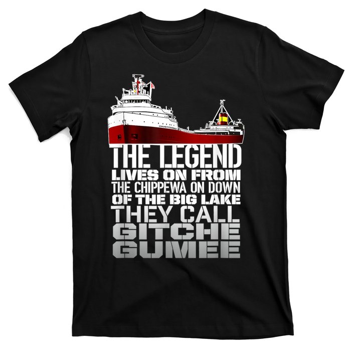 The Legend Lives On Edmund Fitzgerald T-Shirt